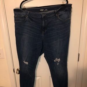 Old navy rockstar super skinny high rise jeans